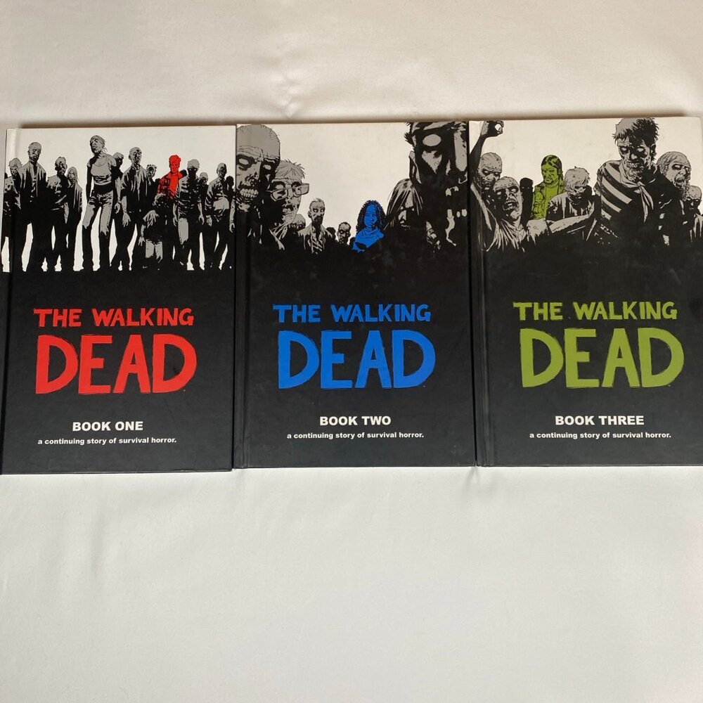 Image Comics The Walking Dead Books 1-3 Graphic Novel Bundle 3 Books!